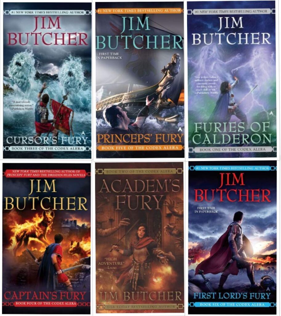 Codex Alera Series by Jim Butcher